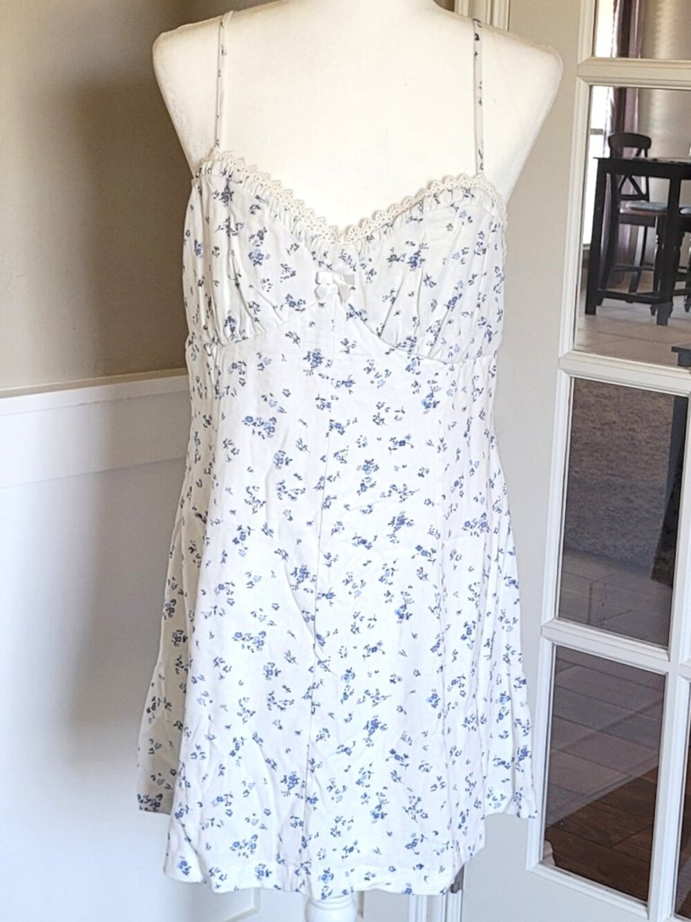 Mini Periwinkle Sundress